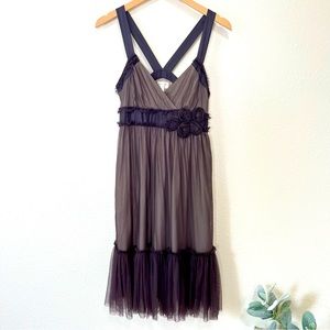 Anthropologie Moulinette Sours Sleeveless Tulle Dress